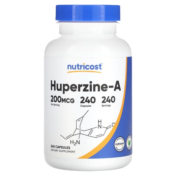 Nutricost, Huperzine-A, 200 mcg , 240 Capsules 2 Nutricost, Huperzine-A, 200 mcg , 240 Capsules