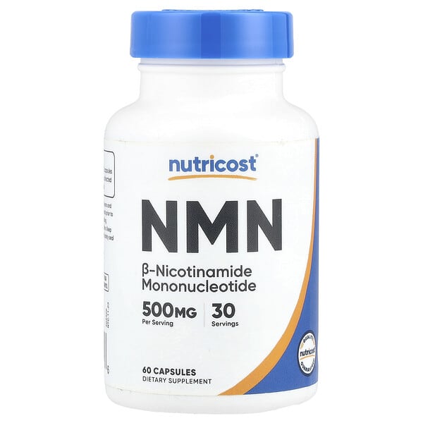 Nutricost, NMN, 60 Capsules (250 mg per Capsule)
