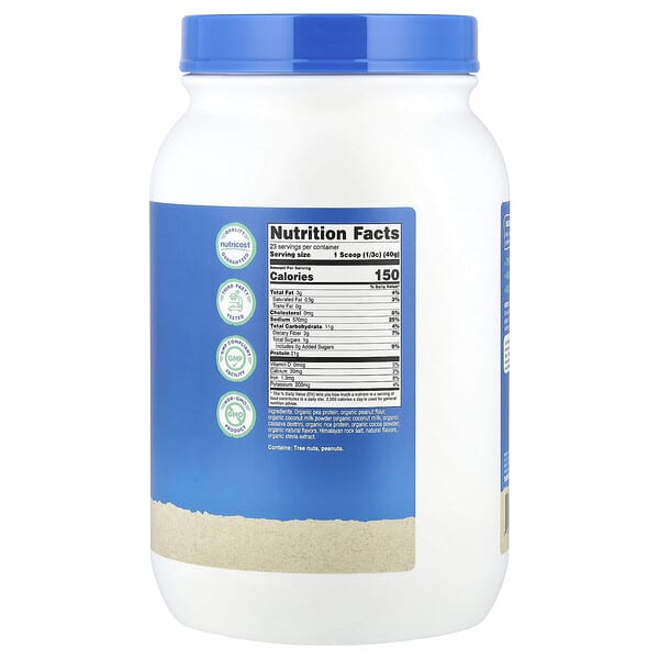 Alternative view of Nutricost, Organic Vegan Protein, Chocolate PB, 2 lb (907 g)