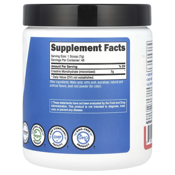 Nutricost, Performance, Creatine Monohydrate, Watermelon, 10.7 oz (300 g) 2 Nutricost, Performance, Creatine Monohydrate, Watermelon, 10.7 oz (300 g) - Ảnh 2