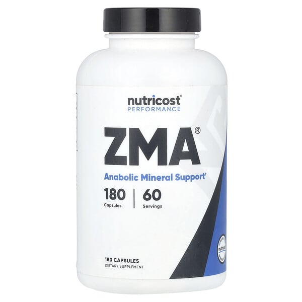 Nutricost, Performance, ZMA®, 180 Capsules 3 Nutricost, Performance, ZMA®, 180 Capsules