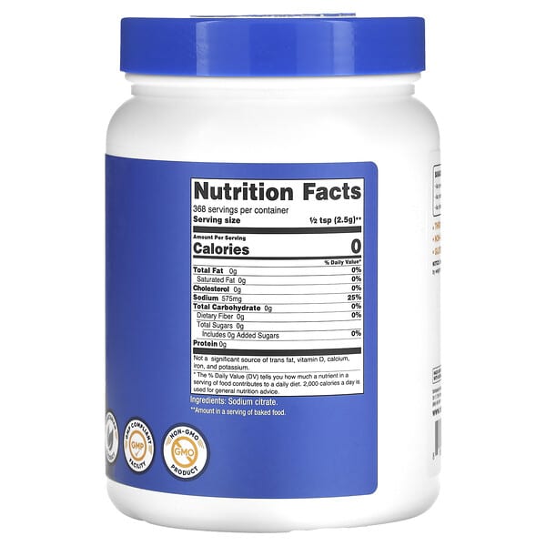 Alternative view of Nutricost, Sodium Citrate , 32 oz (907 g)