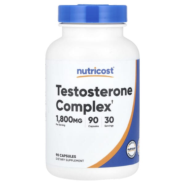 Nutricost, Testosterone Complex, 90 Capsules 2 Nutricost, Testosterone Complex, 90 Capsules
