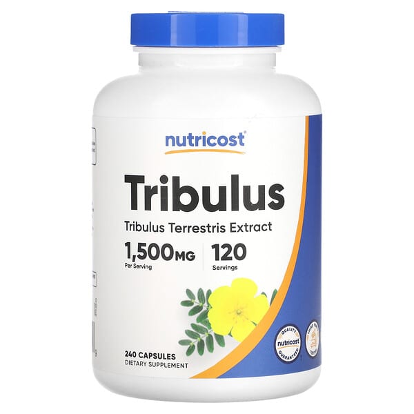 Nutricost, Tribulus, 240 Capsules (750 mg per Capsule)