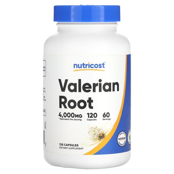 Nutricost, Valerian Root, 120 Capsules (2,000 mg per Capsule) 5 Nutricost, Valerian Root, 120 Capsules (2,000 mg per Capsule)