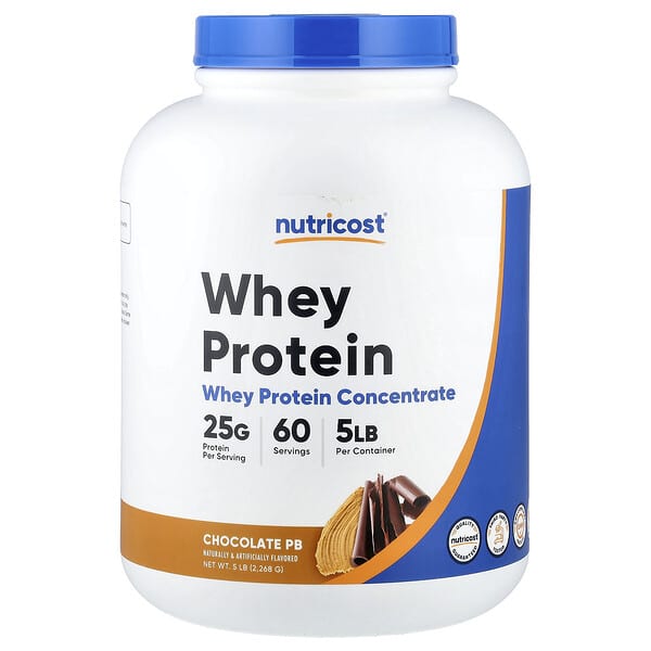 Nutricost, Whey Protein Concentrate, Chocolate PB, 5 lb (2,268 g)