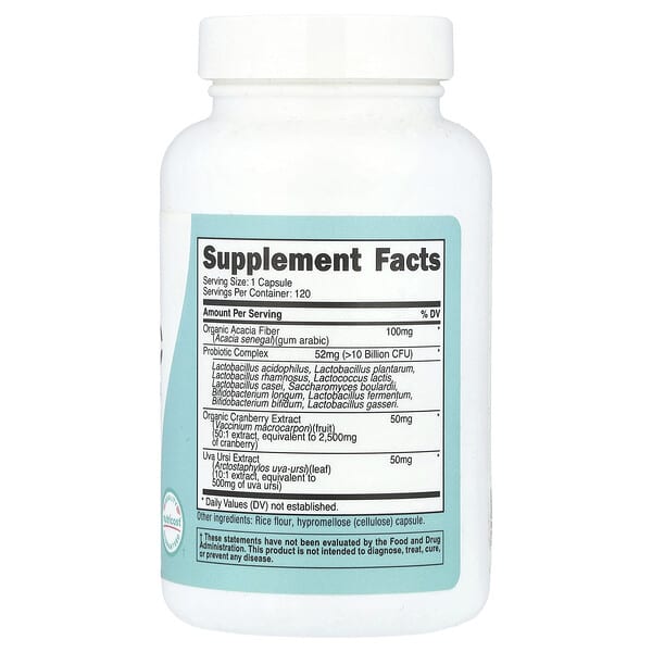 Alternative view of Nutricost, Women, Probiotic, >10 Billion CFU, 120 Capsules