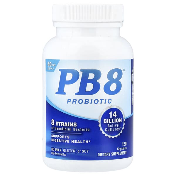 Nutrition Now, PB 8™ Probiotic, 120 Capsules (7 Billion CFU per Capsule)