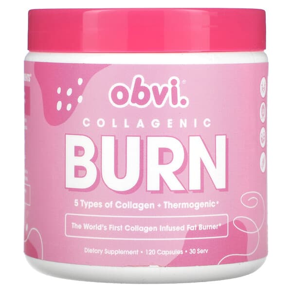 Obvi, Collagenic Burn, 120 Capsules
