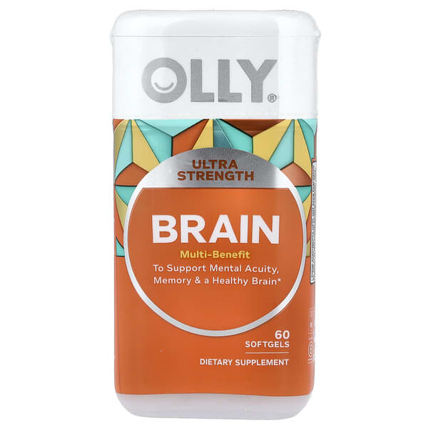 OLLY, Brain, 60 Softgels