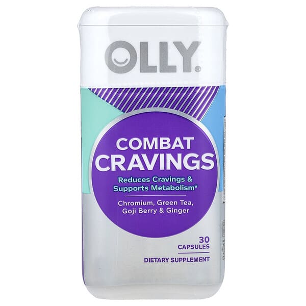 OLLY, Combat Cravings, 30 Capsules
