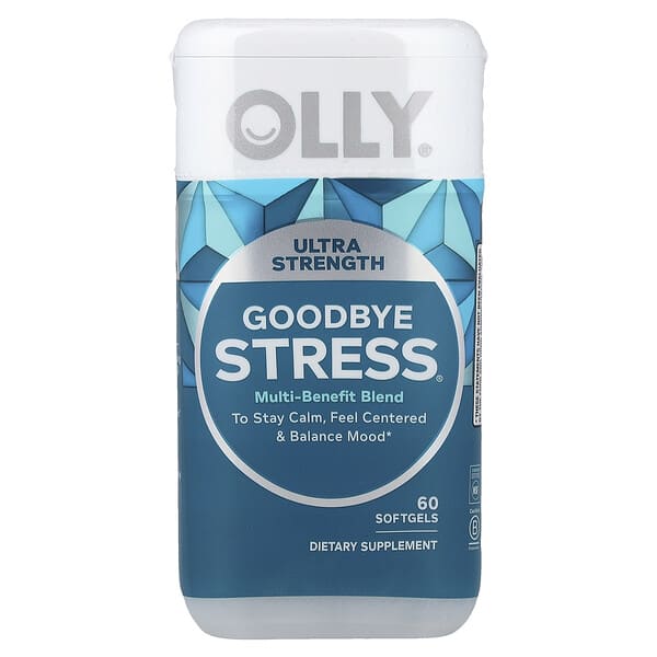 OLLY, Goodbye Stress®, 60 Softgels