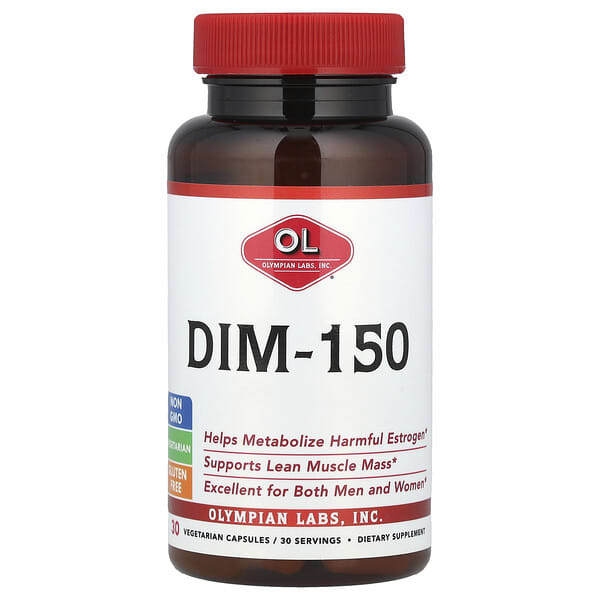 Olympian Labs, DIM-150, 30 Capsules (150 mg per Capsule)