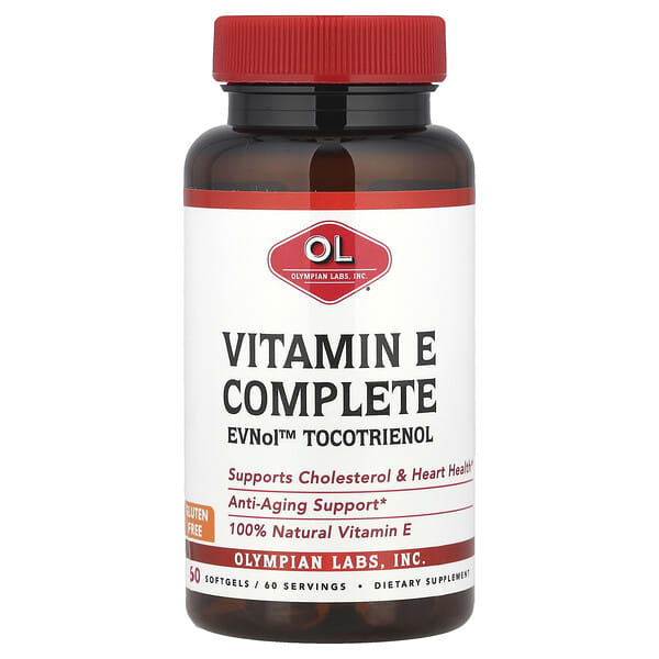 Olympian Labs, Vitamin E Complete, 60 Softgels