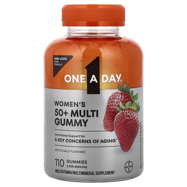 One-A-Day, Women's 50+ Multi Gummy, 110 Gummies