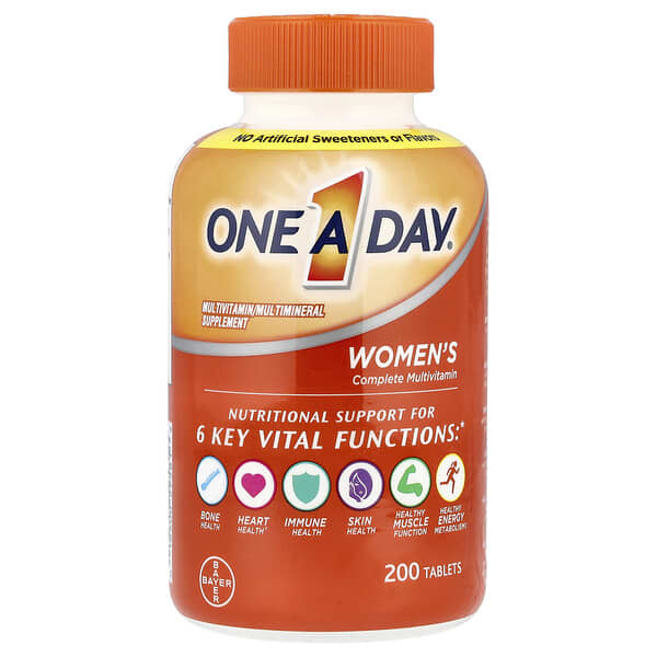 One-A-Day, Women's Complete Multivitamin, 200 Tablets