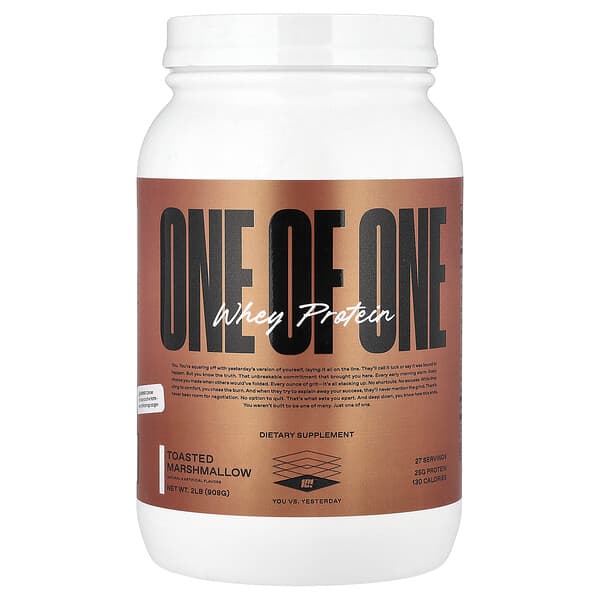 ONE OF ONE, Whey Protein, Toasted Marshmallow, 2 lb (908 g)