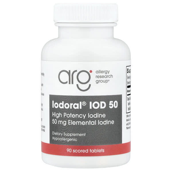 Optimox, Iodoral® IOD 50, 50 mg, 90 Scored Tablets