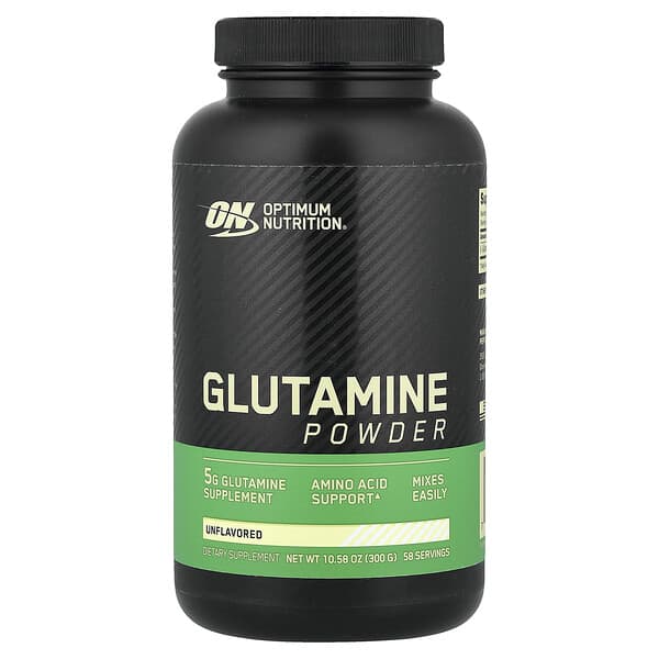 Optimum Nutrition, Glutamine Powder, Unflavored, 10.58 oz (300 g)