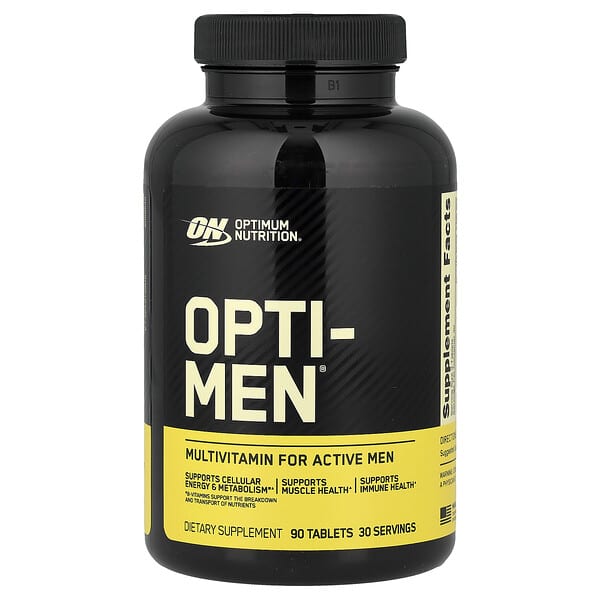 Optimum Nutrition, Opti-Men®, Multivitamin For Active Men, 90 Tablets