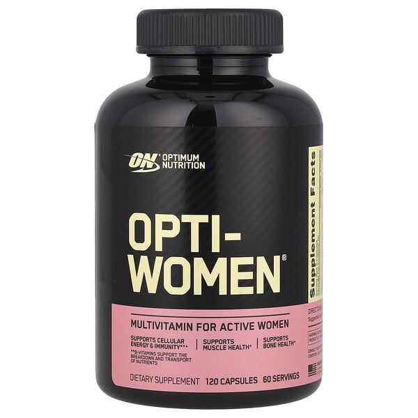 Optimum Nutrition, Opti-Women®, Multivitamin for Active Women, 120 Capsules