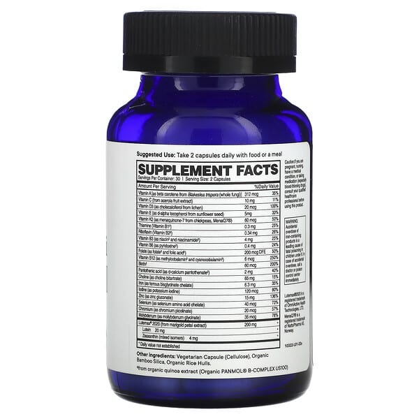 Alternative view of Ora, Modern Multi, Plant-Based Multivitamin, 60 Capsules