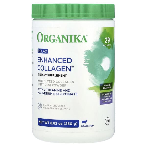 Organika, Enhanced Collagen™, Relax, 8.82 oz (250 g)