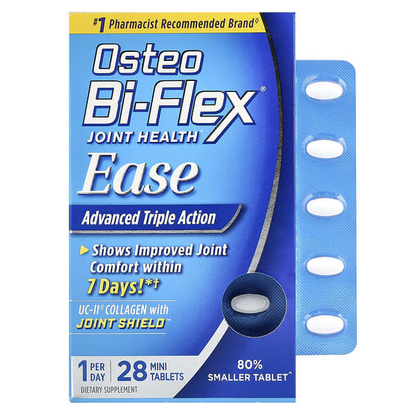 Osteo Bi-Flex, Joint Health, Ease, Advanced Triple Action, 28 Mini Tablets