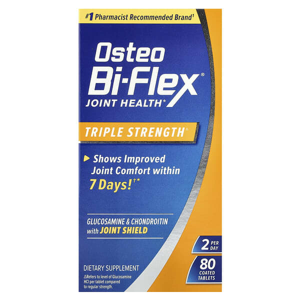 Osteo Bi-Flex, Joint Health, Triple Strength, 80 Coated Tablets