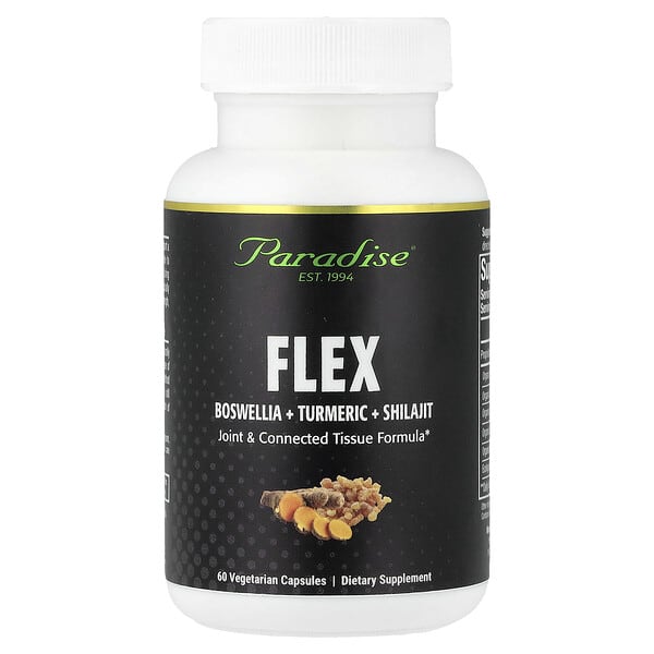 Paradise Herbs, Flex, 60 Vegetarian Capsules