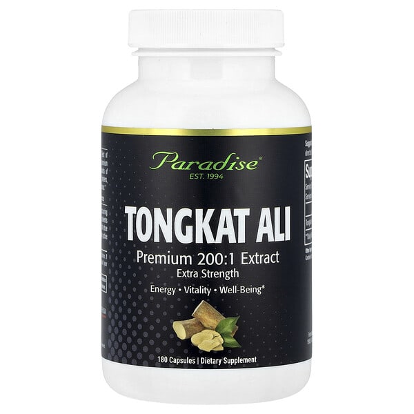 Paradise Herbs, Tongkat Ali, 180 Capsules (250 mg per Capsule)