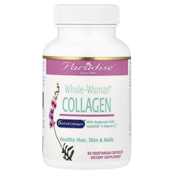 Paradise Herbs, Whole-Woman® Collagen, 60 Vegetarian Capsules