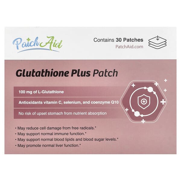 PatchAid, Glutathione Plus Patch, 30 Patches