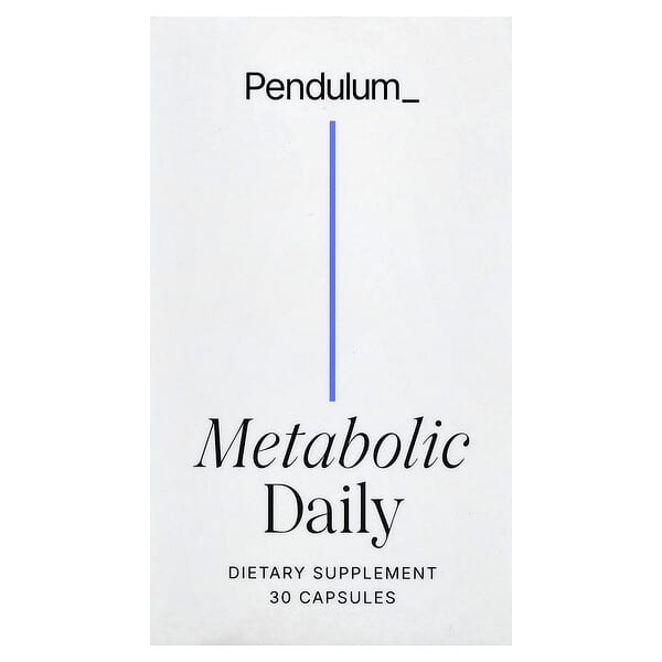 Pendulum, Metabolic Daily, 30 Capsules