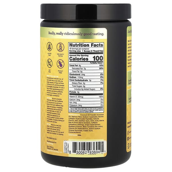 Alternative view of Perk Energy, Lemon Cake, 11.4 oz (319 g)