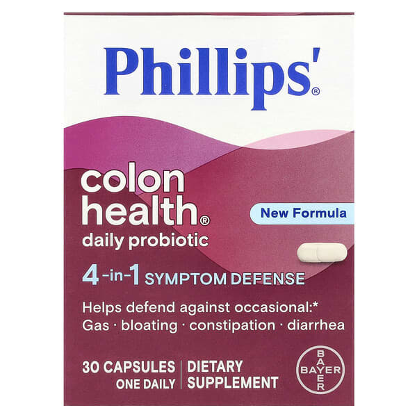 Phillip's, Colon Health® Daily Probiotic , 30 Capsules
