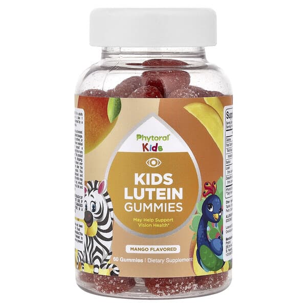 Phytoral, Kids, Lutein Gummies, Mango, 60 Gummies