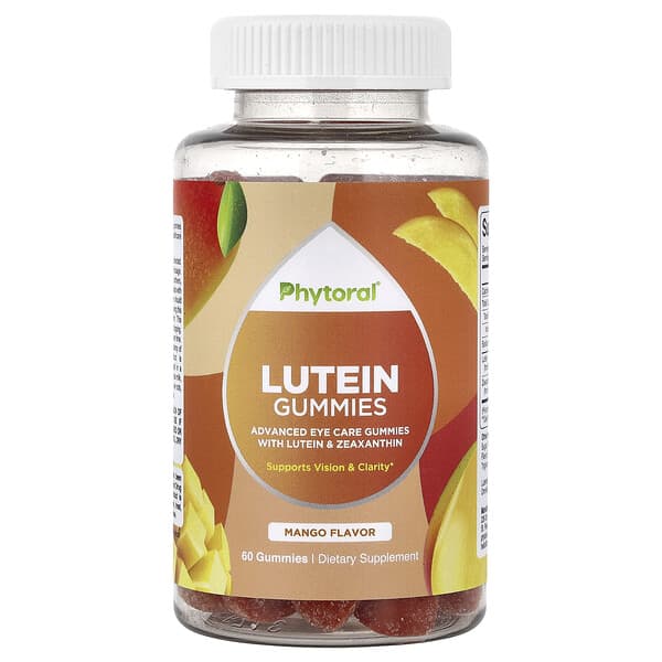 Phytoral, Lutein Gummies, Mango, 60 Gummies