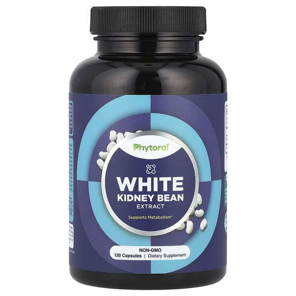 Phytoral, White Kidney Bean Extract, 120 Capsules (600 mg per Capsule)