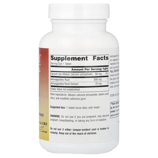 Alternative view of Planetary Herbals, Ayurvedics, Full Spectrum™ Ashwagandha, 570 mg, 120 Tablets