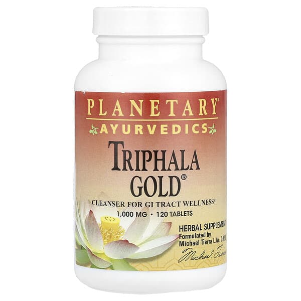 Planetary Herbals, Ayurvedics, Triphala Gold®, 120 Tablets 5 Planetary Herbals, Ayurvedics, Triphala Gold®, 120 Tablets