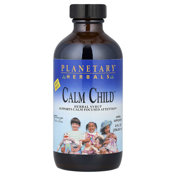 Planetary Herbals, Calm Child™, Herbal Syrup, 8 fl oz (236.56 ml)