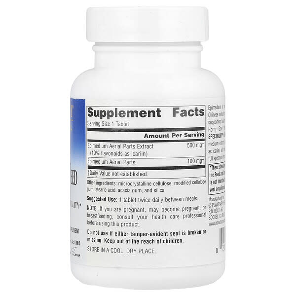 Alternative view of Planetary Herbals, Full Spectrum™ Horny Goat Weed, 90 Tablets