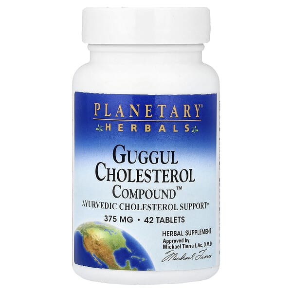Planetary Herbals, Guggul Cholesterol Compound™, 42 Tablets