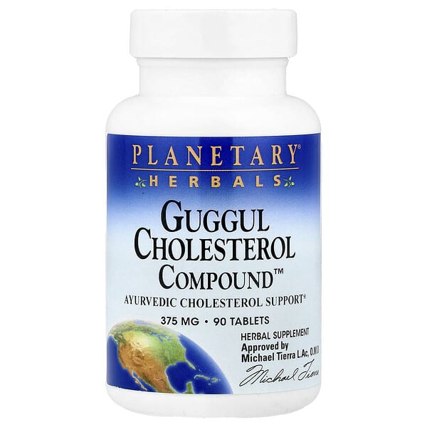 Planetary Herbals, Guggul Cholesterol Compound™, 90 Tablets