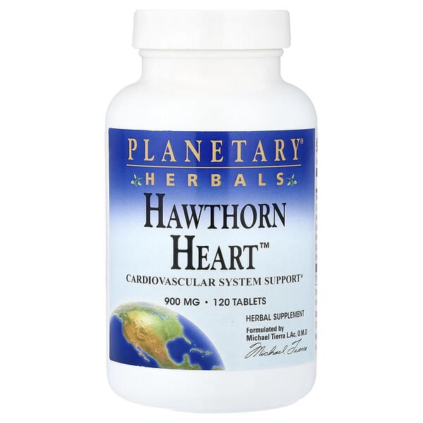 Planetary Herbals, Hawthorn Heart™, 120 Tablets