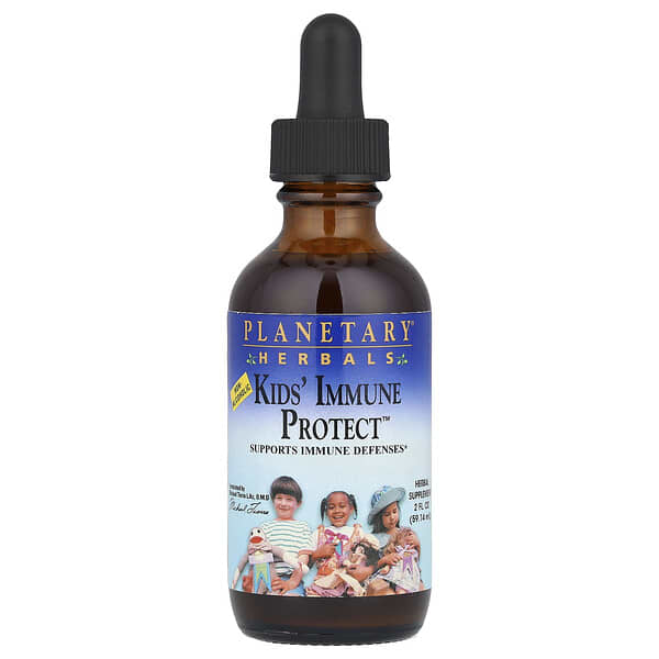 Planetary Herbals, Kids' Immune Protect™, 2 fl oz (59.14 ml)