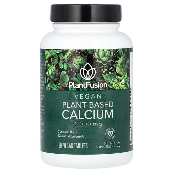 PlantFusion, Vegan Planet-Based Calcium, 90 Tablets (333 mg per Tablet)