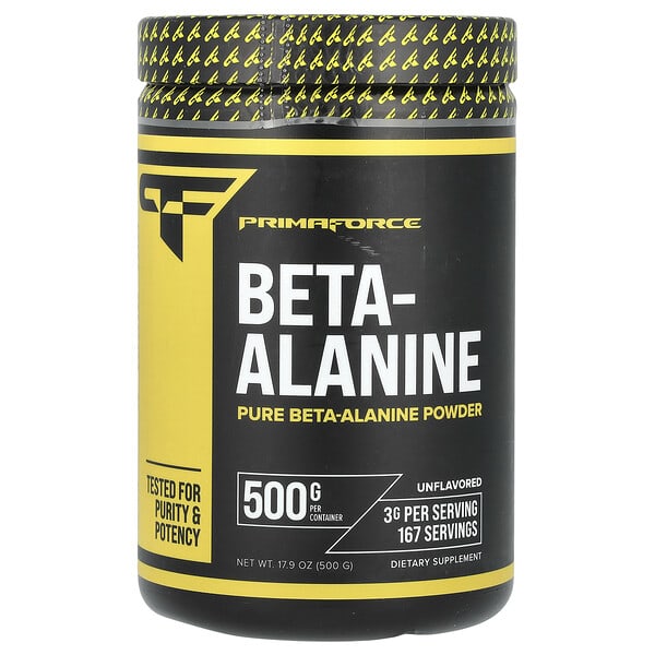 Primaforce, Beta-Alanine, Unflavored, 17.9 oz (500 g) 3 Primaforce, Beta-Alanine, Unflavored, 17.9 oz (500 g)