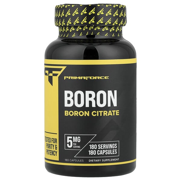 Primaforce, Boron, 5 mg , 180 Capsules
